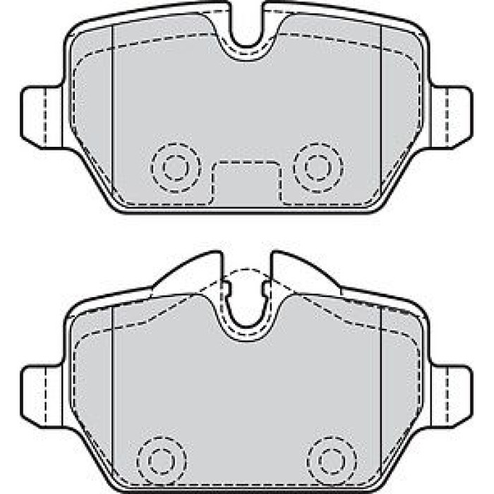 Valeo 601731 Bremsbelagsatz, Scheibenbremse Valeo 601731 Bremsbelagsatz, Scheibenbremse