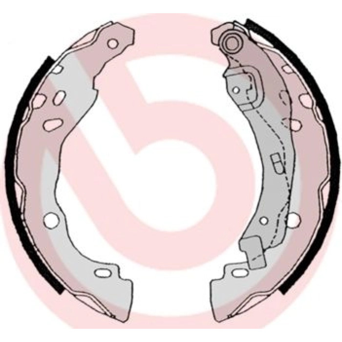 Brembo S 68 525 Bremsbackensatz ESSENTIAL LINE Brembo S 68 525 Bremsbackensatz ESSENTIAL LINE