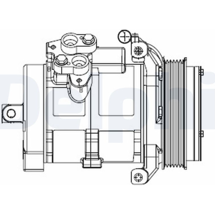 Delphi CS20528 Kompressor, Klimaanlage Delphi CS20528 Kompressor, Klimaanlage