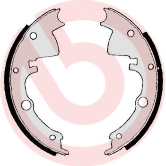 Brembo S A6 503 Bremsbackensatz ESSENTIAL LINE Brembo S A6 503 Bremsbackensatz ESSENTIAL LINE