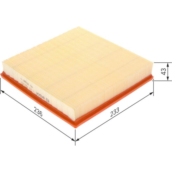 BOSCH 1 457 433 697 Luftfilter BOSCH 1 457 433 697 Luftfilter