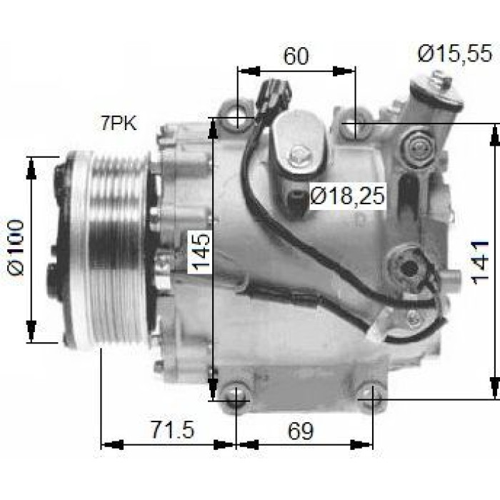 NRF 32491 Kompressor, Klimaanlage EASY FIT NRF 32491 Kompressor, Klimaanlage EASY FIT