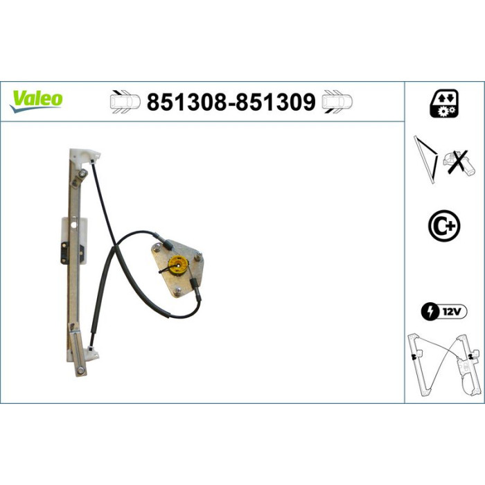 Valeo 851308 Fensterheber Valeo 851308 Fensterheber