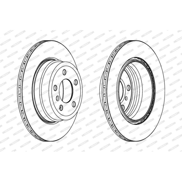 Ferodo DDF1715C Bremsscheibe PREMIER