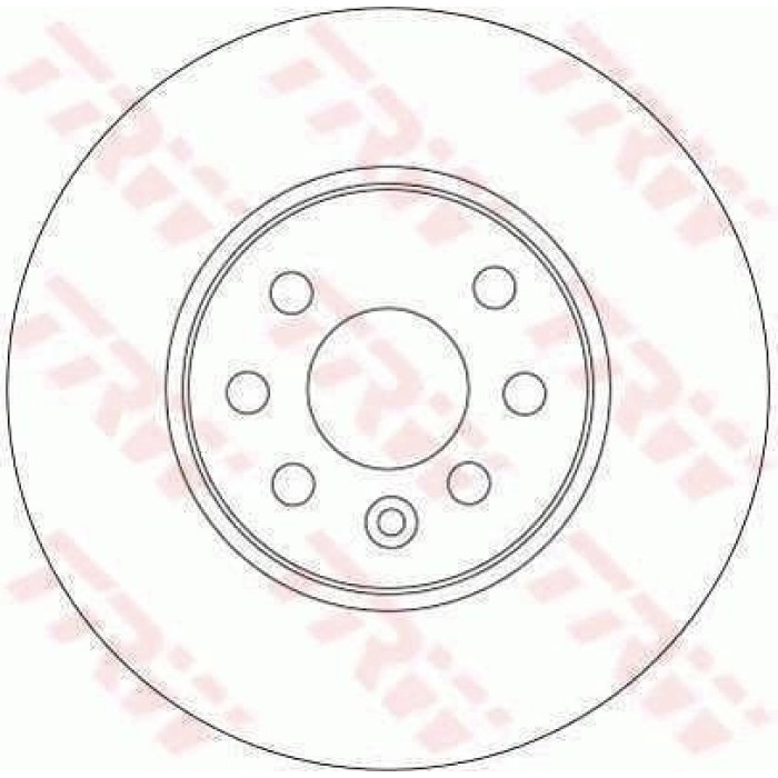 TRW DF4318 Bremsscheibe TRW DF4318 Bremsscheibe