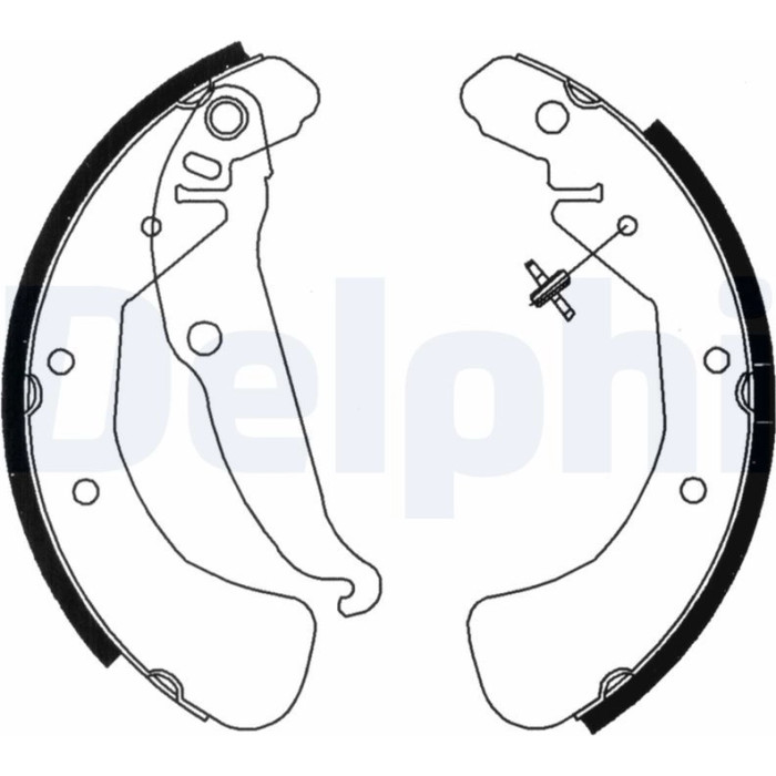 Delphi LS1829 Bremsbackensatz Delphi LS1829 Bremsbackensatz