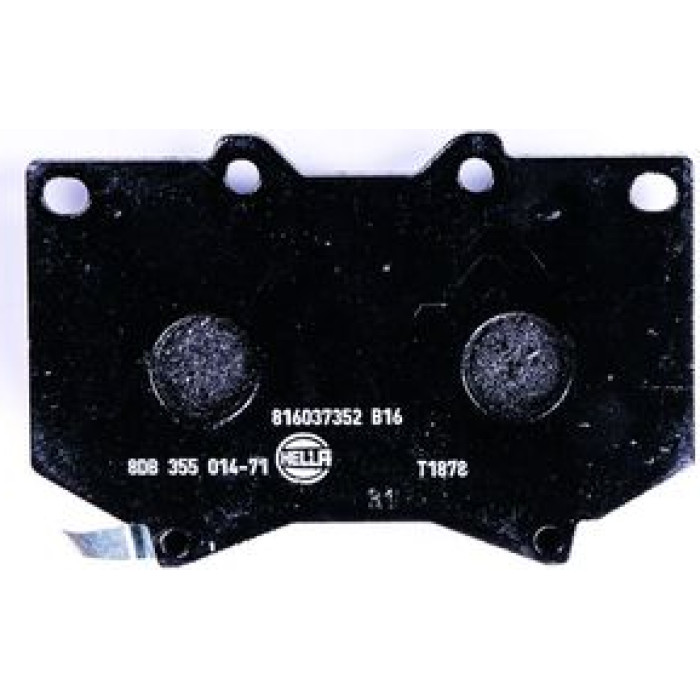Hella 8DB 355 014-711 Bremsbelagsatz, Scheibenbremse Hella 8DB 355 014-711 Bremsbelagsatz, Scheibenbremse