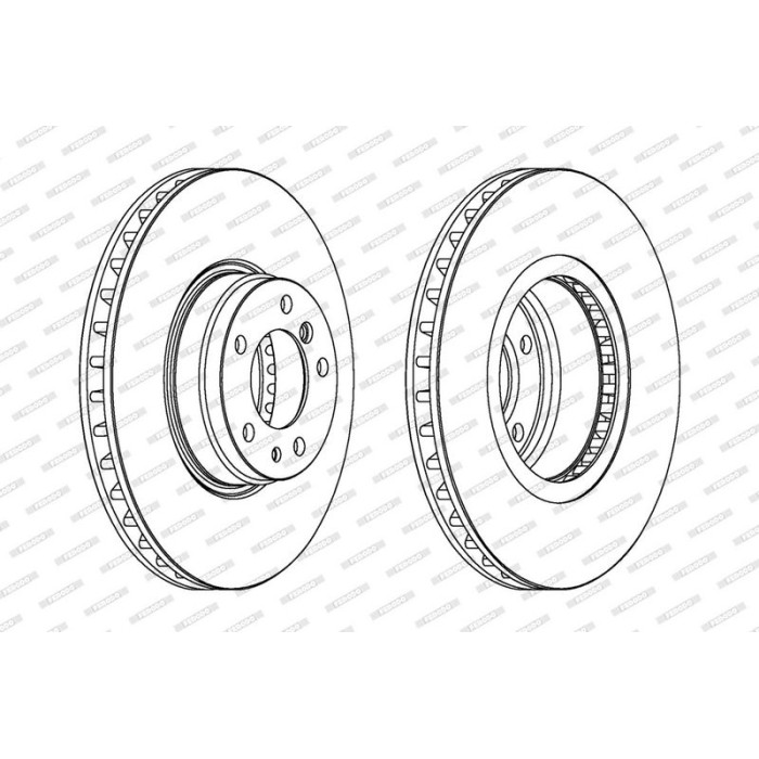 Ferodo DDF832C-1 Bremsscheibe PREMIER Ferodo DDF832C-1 Bremsscheibe PREMIER