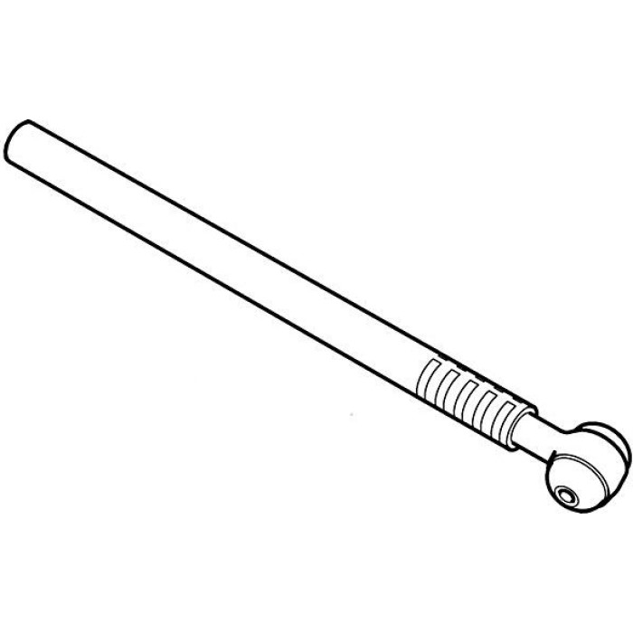 TRW JAR498 Axialgelenk, Spurstange