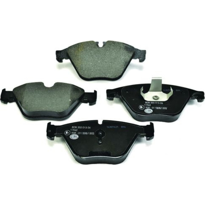 Hella 8DB 355 015-261 Bremsbelagsatz, Scheibenbremse