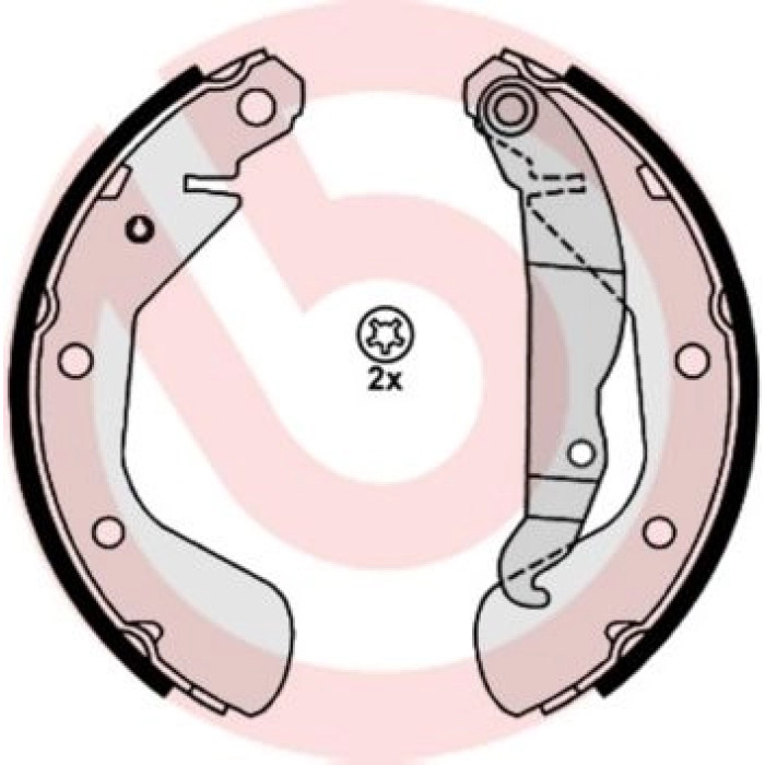 Brembo S 59 514 Bremsbackensatz ESSENTIAL LINE Brembo S 59 514 Bremsbackensatz ESSENTIAL LINE