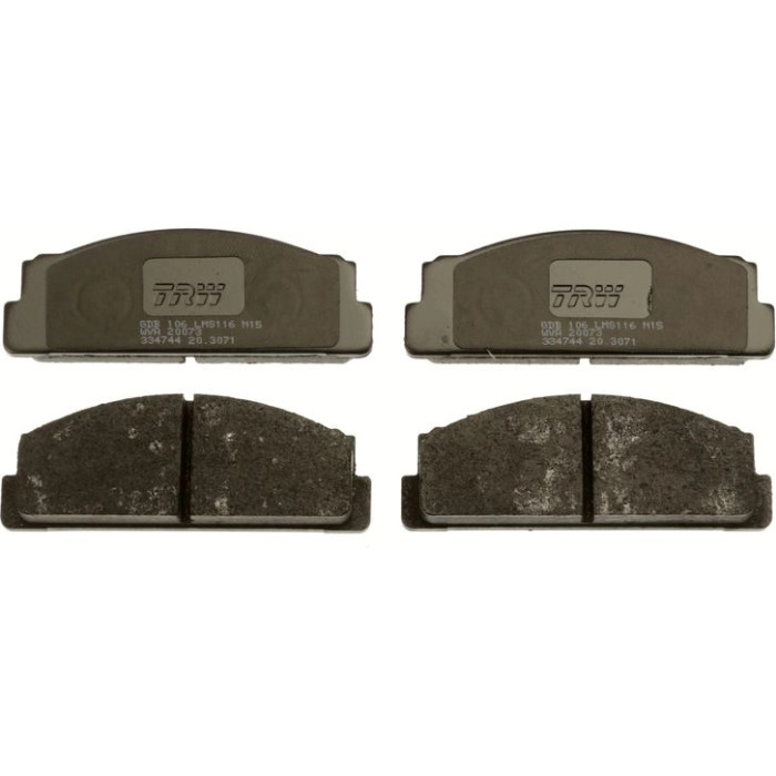 TRW GDB106 Bremsbelagsatz, Scheibenbremse COTEC TRW GDB106 Bremsbelagsatz, Scheibenbremse COTEC