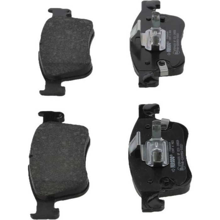 Ferodo FDB4849 Bremsbelagsatz, Scheibenbremse PREMIER ECO FRICTION Ferodo FDB4849 Bremsbelagsatz, Scheibenbremse PREMIER ECO FRICTION