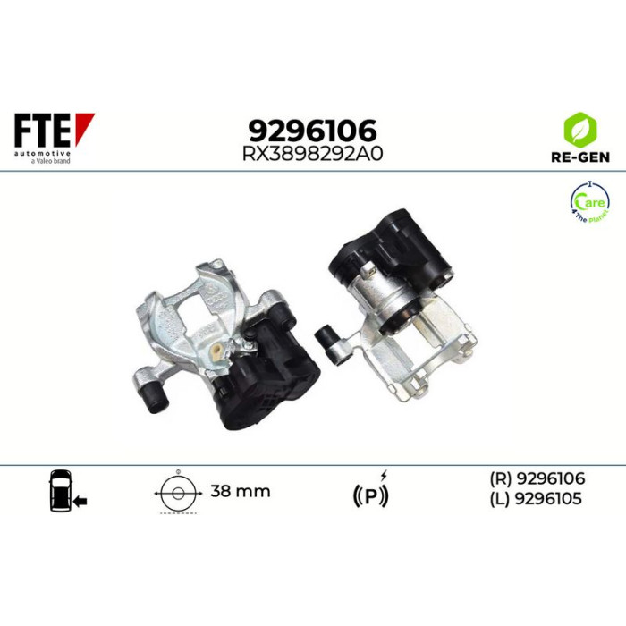 FTE 9296106 Bremssattel FTE 9296106 Bremssattel