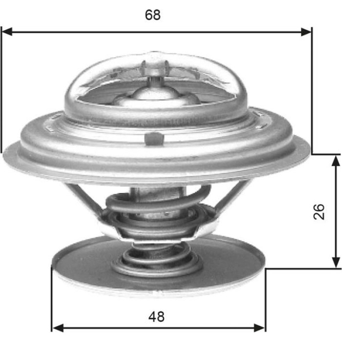 Gates TH32882G1 Thermostat, Kühlmittel