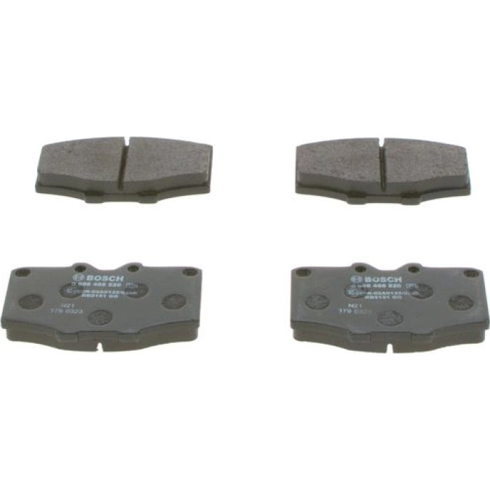 BOSCH 0 986 468 520 Bremsbelagsatz, Scheibenbremse BOSCH 0 986 468 520 Bremsbelagsatz, Scheibenbremse