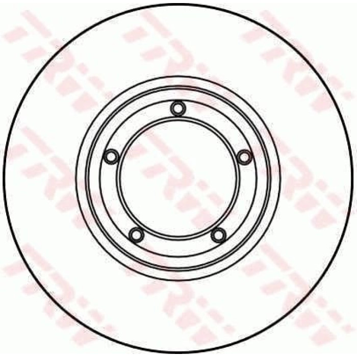 TRW DF1618 Bremsscheibe TRW DF1618 Bremsscheibe