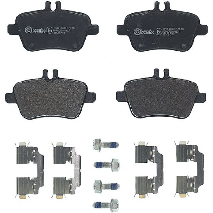 Brembo P 50 140 Bremsbelagsatz, Scheibenbremse PRIME LINE Brembo P 50 140 Bremsbelagsatz, Scheibenbremse PRIME LINE