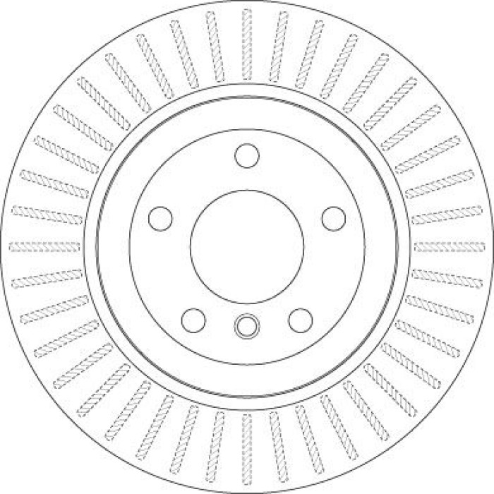TRW DF6299 Bremsscheibe