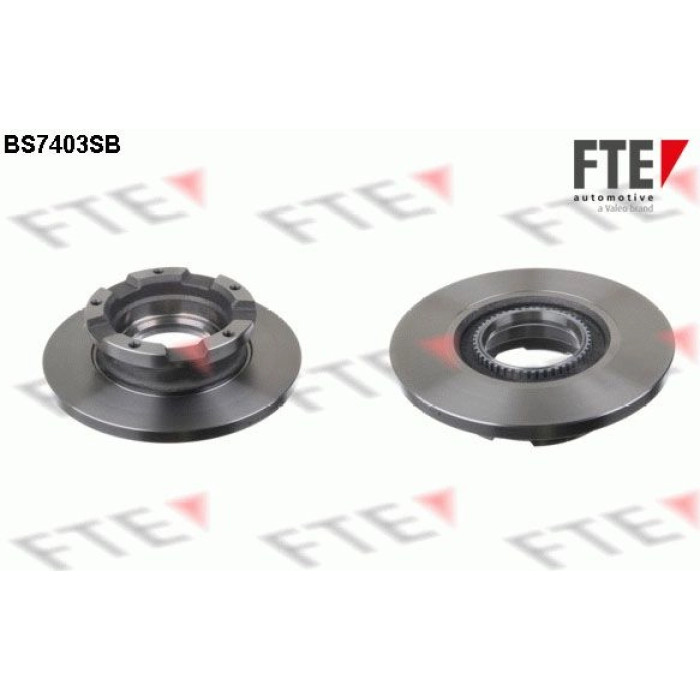 FTE 9081105 Bremsscheibe COATED RANGE