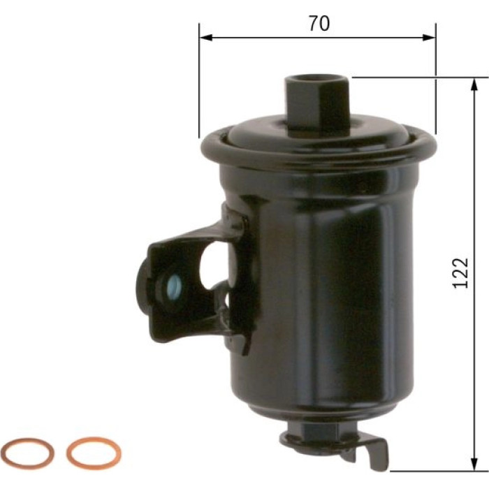 BOSCH 0 986 450 115 Kraftstofffilter