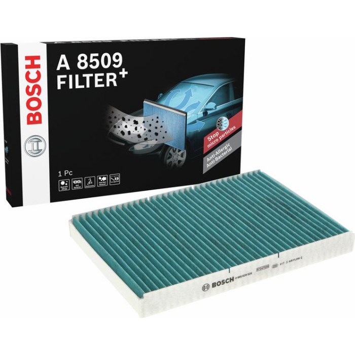 BOSCH 0 986 628 509 Innenraumfilter FILTER+ BOSCH 0 986 628 509 Innenraumfilter FILTER+