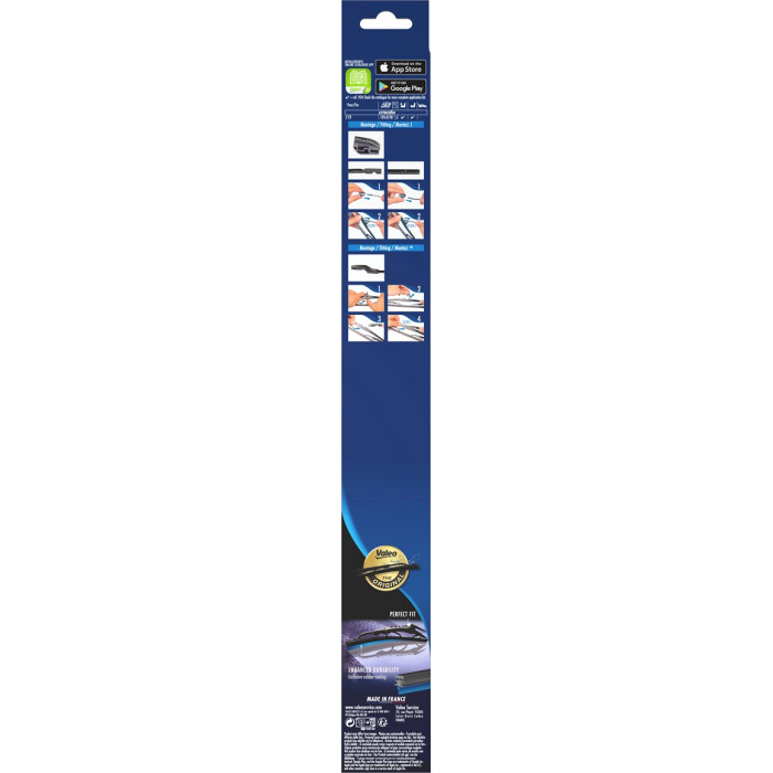 Valeo 574098 Wischblatt Scheibenwischer Silencio Conventional Single Valeo 574098 Wischblatt Scheibenwischer Silencio Conventional Single