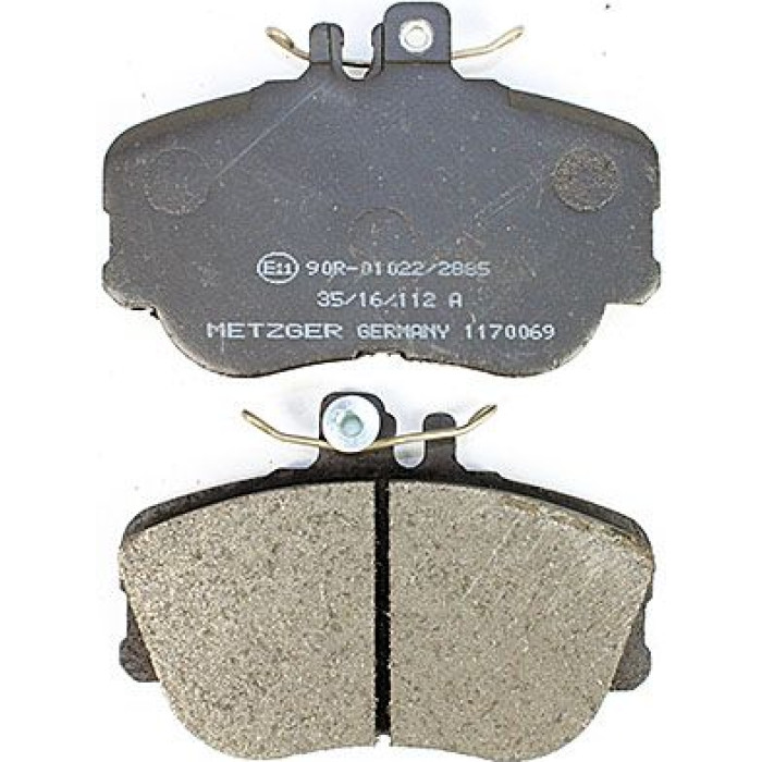 Metzger 1170069 Bremsbelagsatz, Scheibenbremse Metzger 1170069 Bremsbelagsatz, Scheibenbremse
