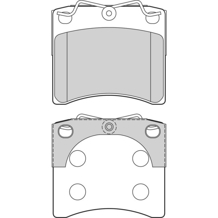 Valeo 302679 Bremsbelagsatz, Scheibenbremse ESSENTIAL