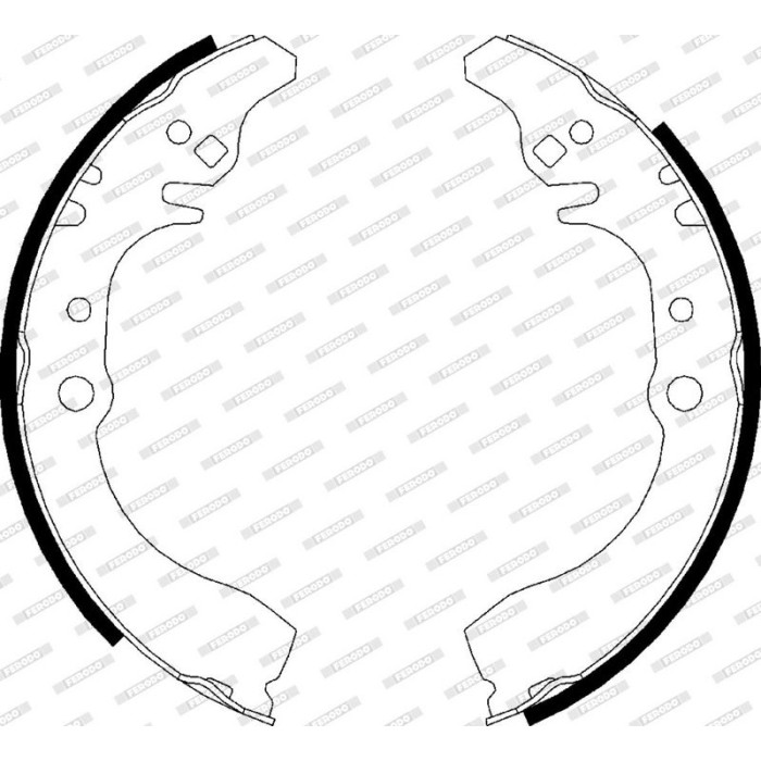 Bremsbackensatz FSB599 Bremsbackensatz FSB599