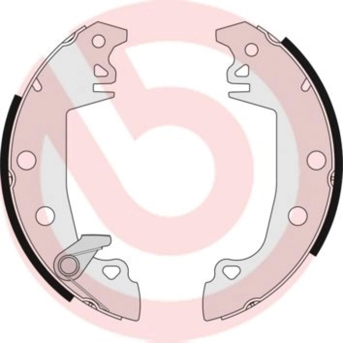 Brembo S 61 511 Bremsbackensatz ESSENTIAL LINE Brembo S 61 511 Bremsbackensatz ESSENTIAL LINE