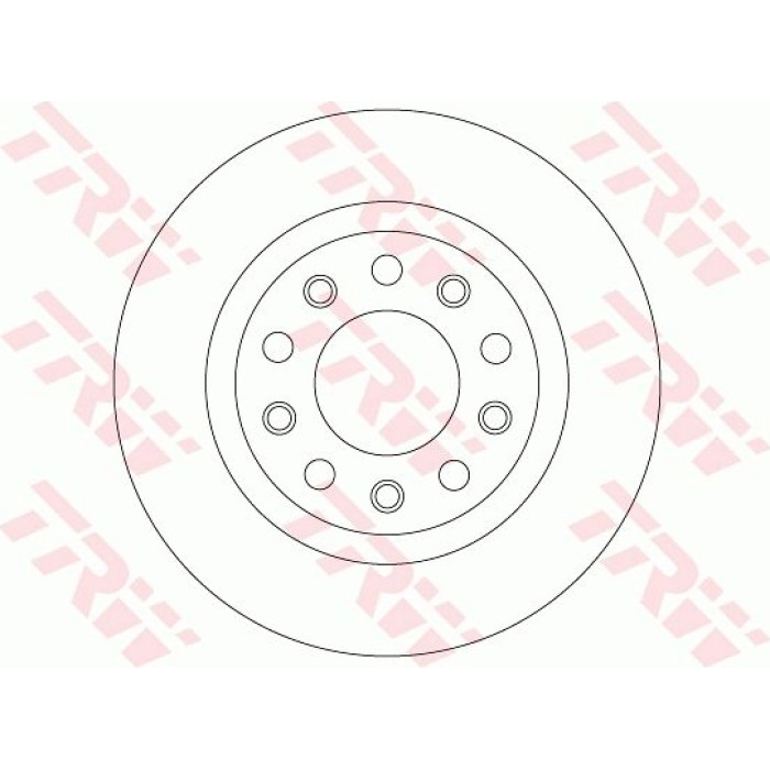 2x TRW DF8070 Bremsscheibe 2 x 2x TRW DF8070 Bremsscheibe 2 x