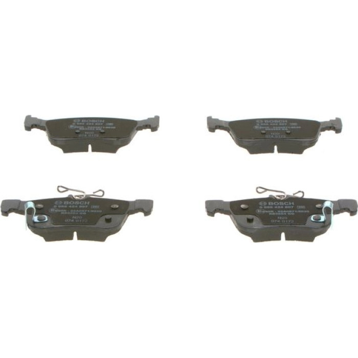 BOSCH 0 986 424 807 Bremsbelagsatz, Scheibenbremse BOSCH 0 986 424 807 Bremsbelagsatz, Scheibenbremse