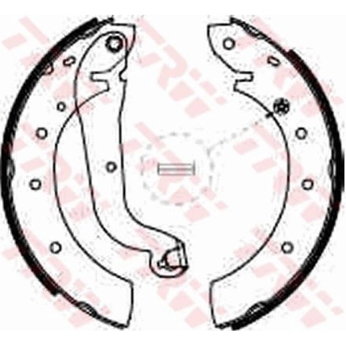 TRW GS8624 Bremsbackensatz TRW GS8624 Bremsbackensatz