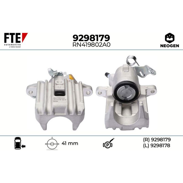 FTE 9298179 Bremssattel NEOGEN FTE 9298179 Bremssattel NEOGEN