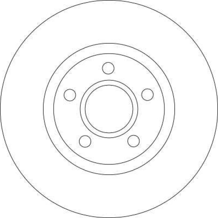 TRW DF4424 Bremsscheibe TRW DF4424 Bremsscheibe
