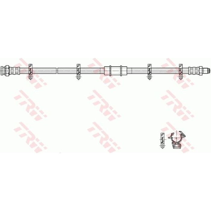 TRW PHB269 Bremsschlauch TRW PHB269 Bremsschlauch