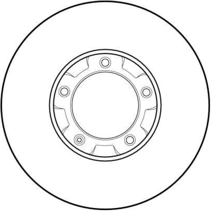TRW DF1523 Bremsscheibe TRW DF1523 Bremsscheibe