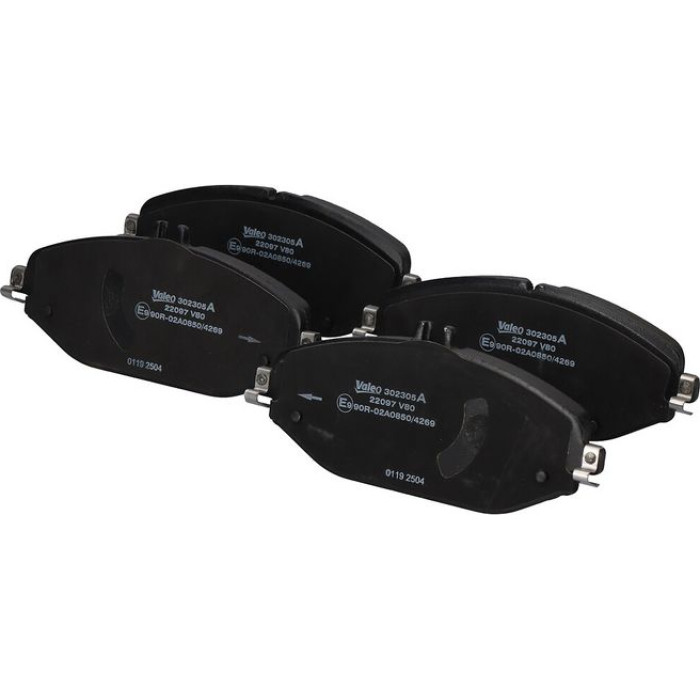 Valeo 302305A Bremsbelagsatz, Scheibenbremse EXPERT Valeo 302305A Bremsbelagsatz, Scheibenbremse EXPERT