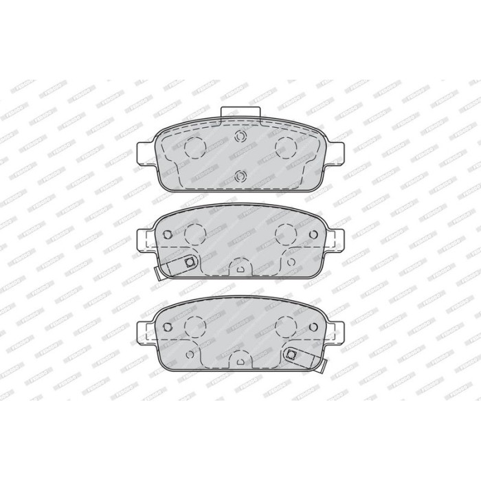Ferodo FDB4265 Bremsbelagsatz, Scheibenbremse PREMIER ECO FRICTION Ferodo FDB4265 Bremsbelagsatz, Scheibenbremse PREMIER ECO FRICTION