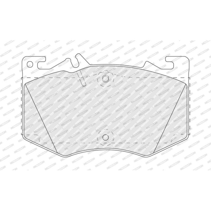 Ferodo FDB5483 Bremsbelagsatz, Scheibenbremse PREMIER ECO FRICTION