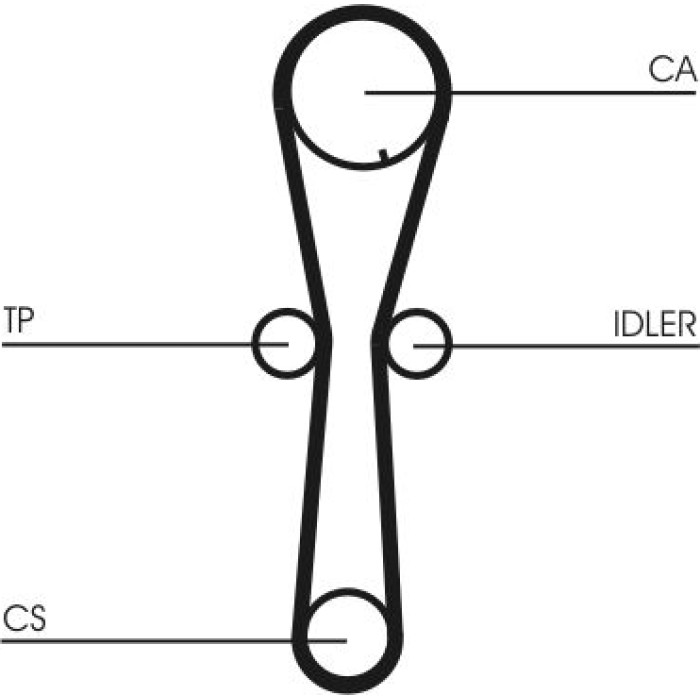 Zahnriemensatz CT954K1