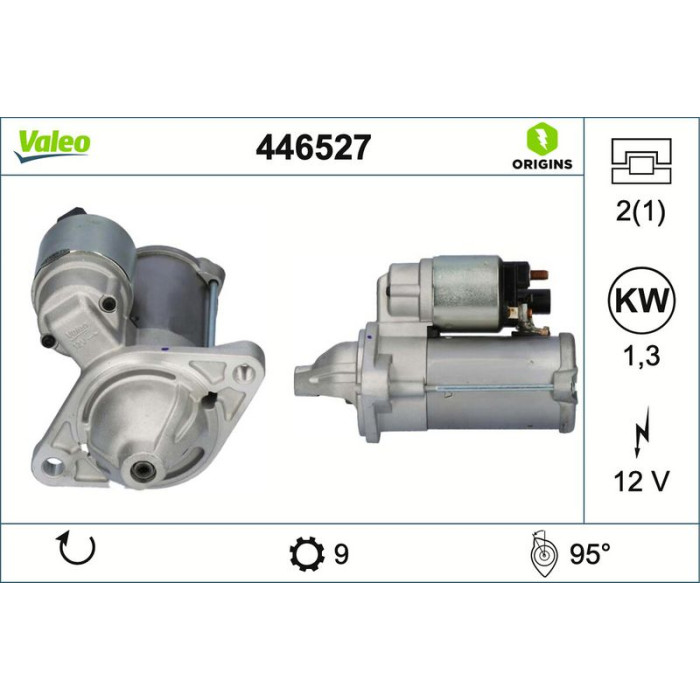 Valeo 446527 Starter ORIGINS Valeo 446527 Starter ORIGINS