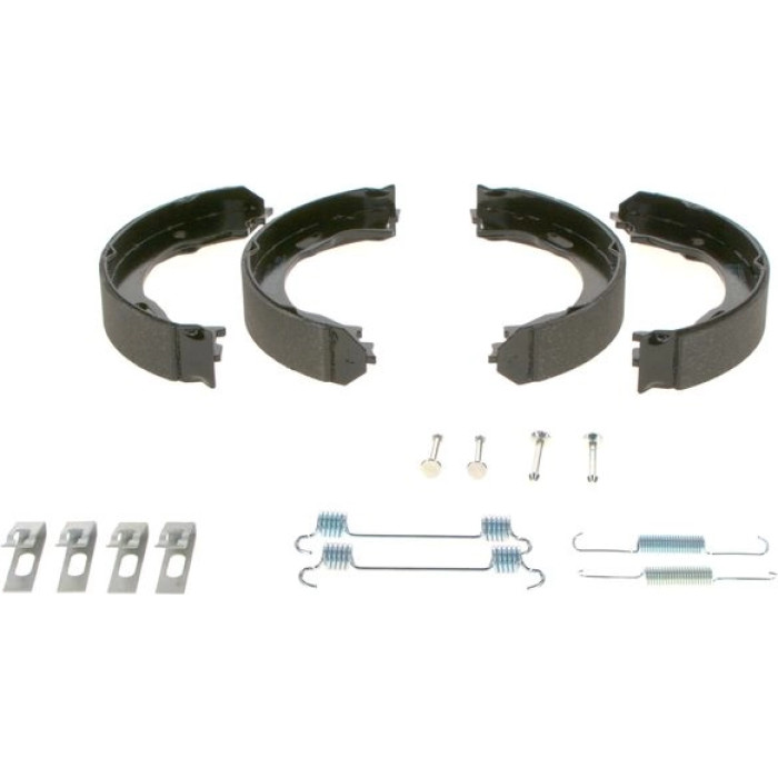 BOSCH 0 986 487 609 Bremsbackensatz, Feststellbremse BOSCH 0 986 487 609 Bremsbackensatz, Feststellbremse