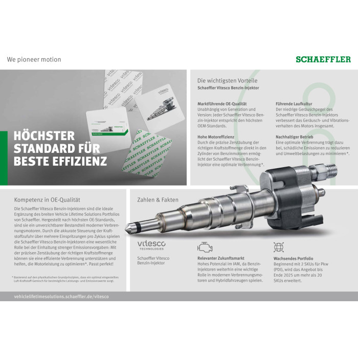 VITESCO 563 0034 10 Einspritzventil VITESCO 563 0034 10 Einspritzventil