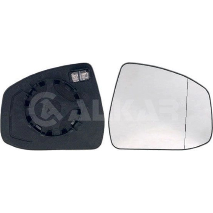 Alkar 6472376 Spiegelglas, Außenspiegel Alkar 6472376 Spiegelglas, Außenspiegel