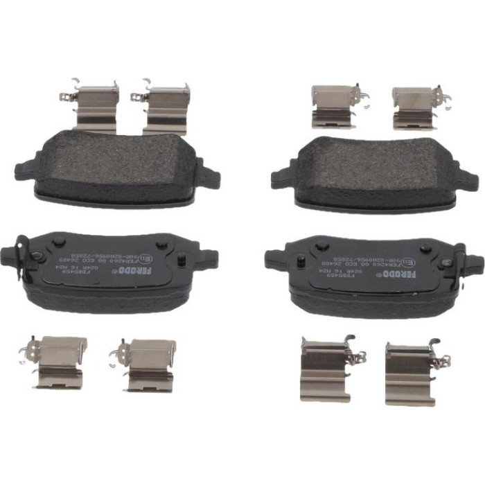 Ferodo FDB5459 Bremsbelagsatz, Scheibenbremse PREMIER ECO FRICTION Ferodo FDB5459 Bremsbelagsatz, Scheibenbremse PREMIER ECO FRICTION
