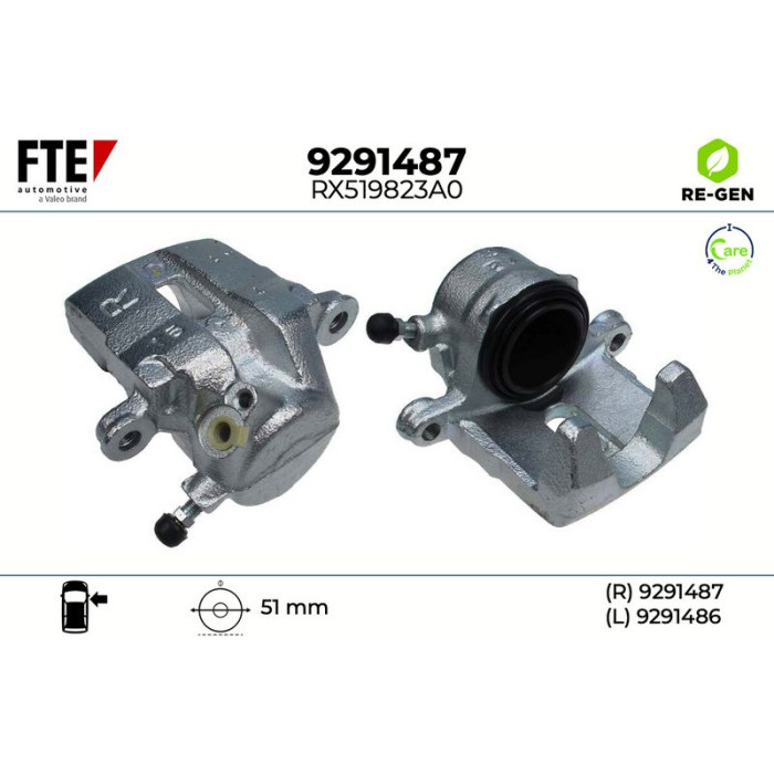 FTE 9291487 Bremssattel