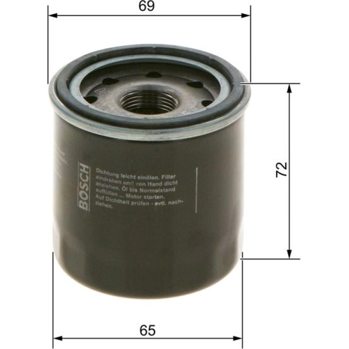 BOSCH F 026 407 001 Ölfilter BOSCH F 026 407 001 Ölfilter