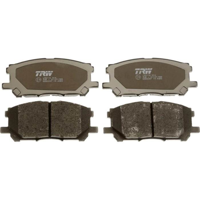 TRW GDB3397 Bremsbelagsatz, Scheibenbremse COTEC